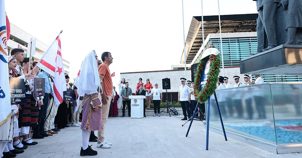 HALK DANSLARI FESTİVALİ BAŞLADI