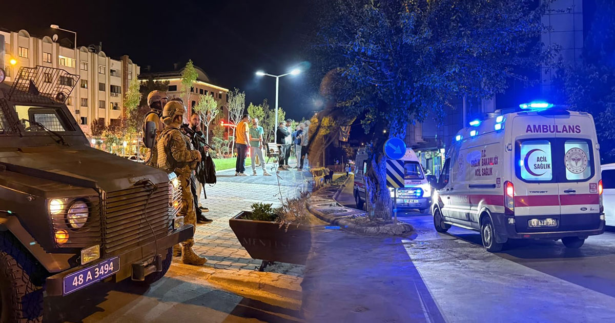 MUĞLA’DA ŞEHİT OLAN POLİSİN ACISI DENİZLİ’YE DÜŞTÜ