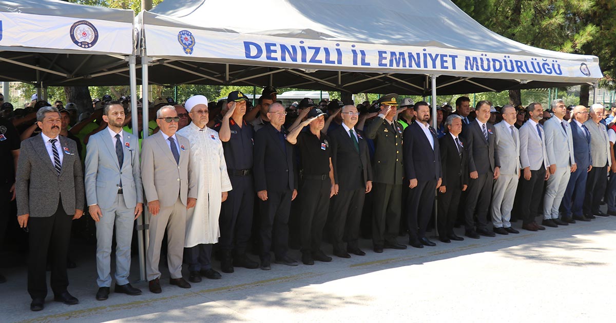 ŞEHİT POLİS MEMURUNA DUYGU DOLU VEDA