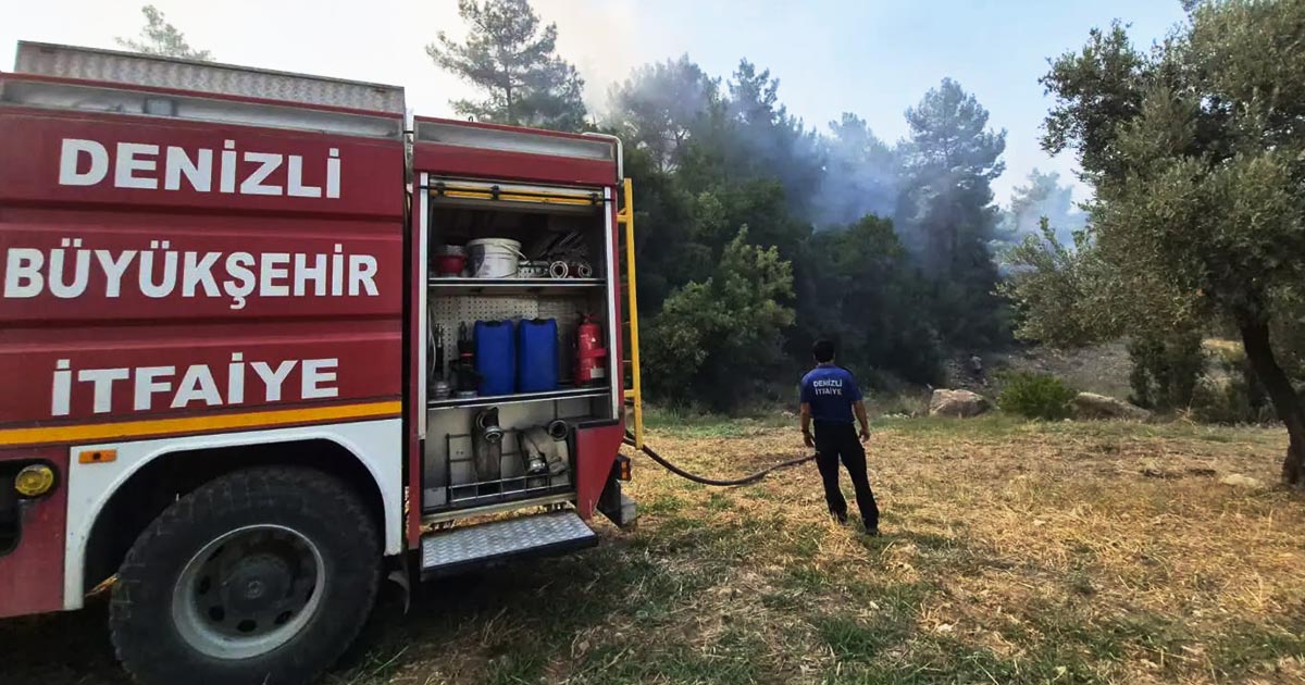 DENİZLİ YARDIMA KOŞTU