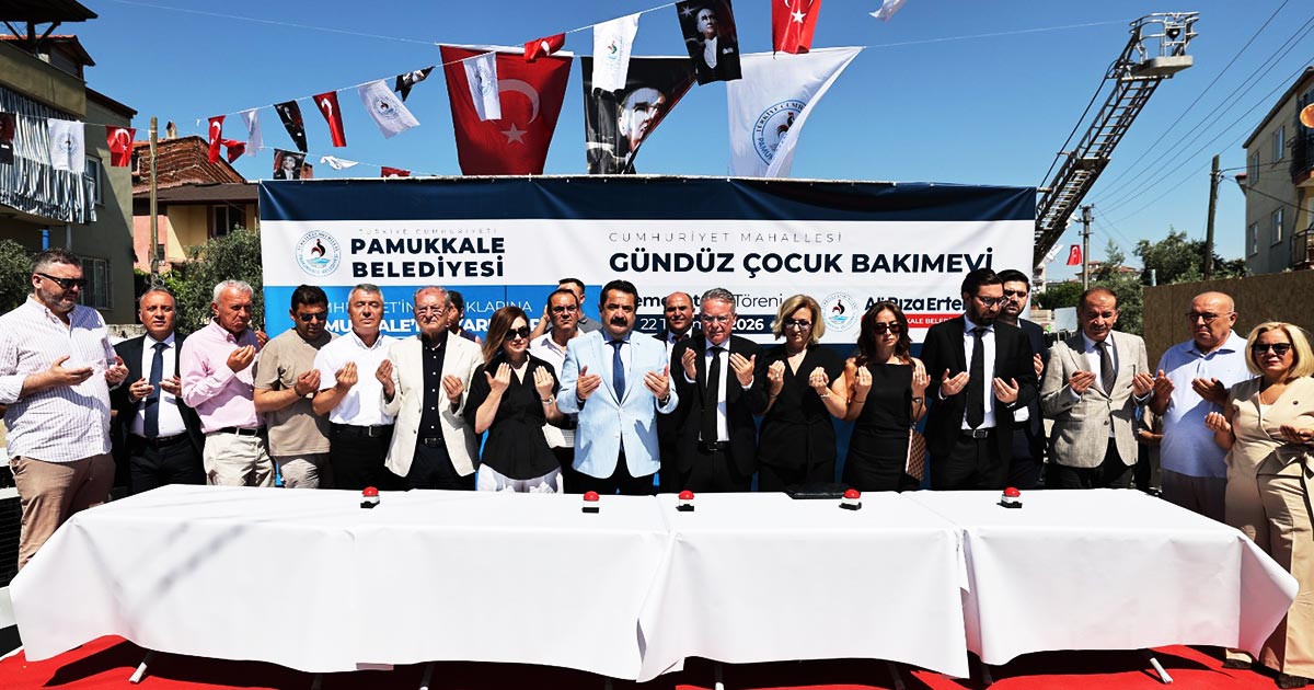 ÇOCUK BAKIMEVİNİN TEMELİ ATILDI
