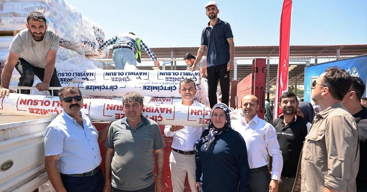2 BİN 242 ÜRETİCİYE SERA NAYLONU DESTEĞİ