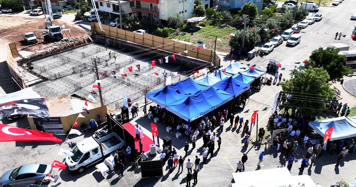 ÇOCUK BAKIMEVİNİN TEMELİ ATILDI