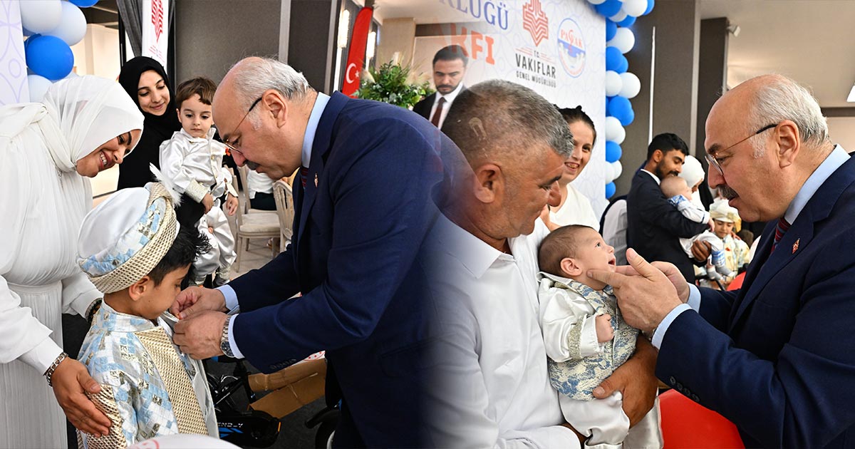 47 ÇOCUK İÇİN MUHTEŞEM SÜNNET ŞÖLENİ