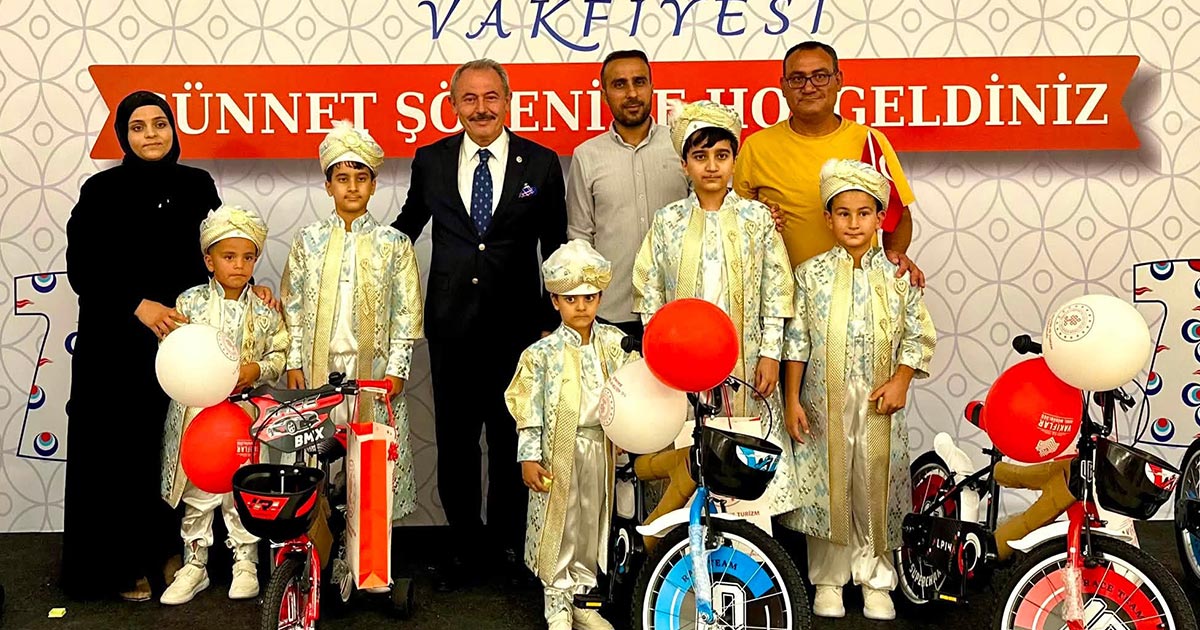 47 ÇOCUK İÇİN MUHTEŞEM SÜNNET ŞÖLENİ