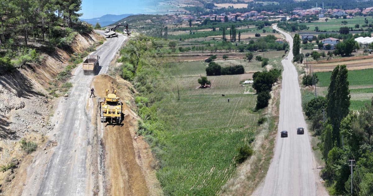 BÜYÜKŞEHİRDEN YOL HAMLESİ