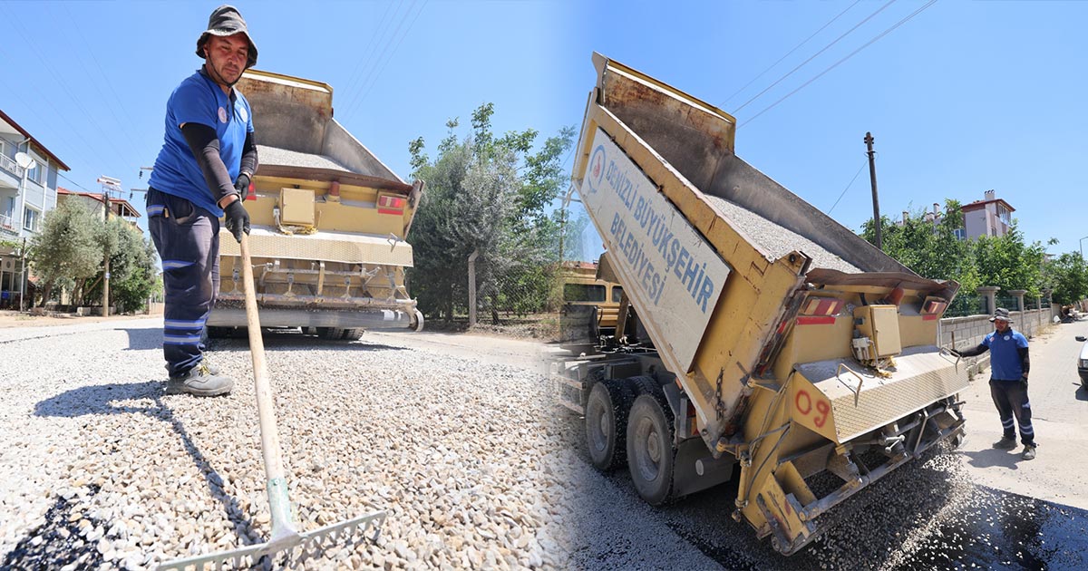 BÜYÜKŞEHİRDEN YOL HAMLESİ