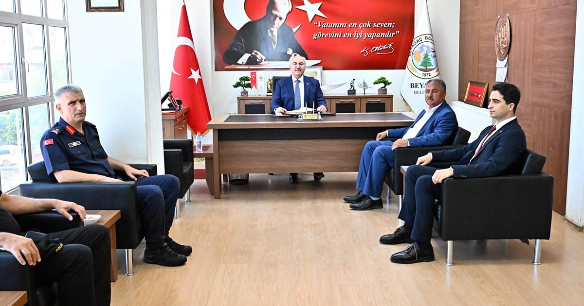 DENİZLİ VALİSİ KÖŞGER'DEN BEYAĞAÇ'A ZİYARET