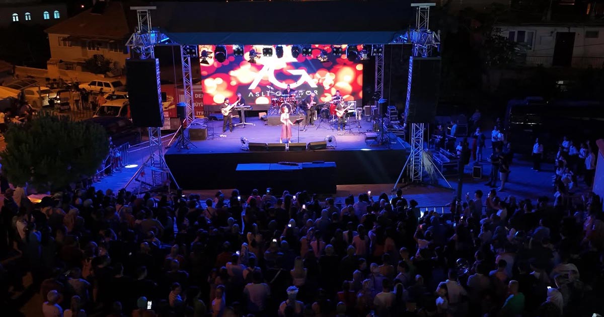 HONAZ KİRAZ FESTİVALİ ASLI GÜNGÖR KONSERİYLE SONA ERDİ