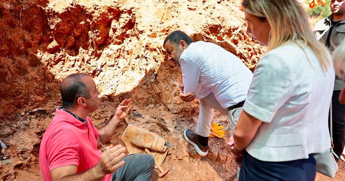 KAYACA’DA 7 MİLYON YILLIK YAŞAMIN İZLERİ GÜN YÜZÜNE ÇIKIYOR