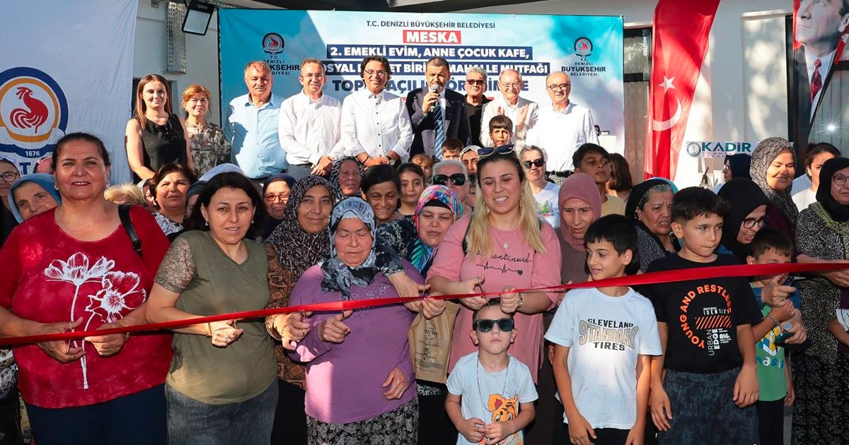 MESKA SOSYAL TESİSİ AÇILDI