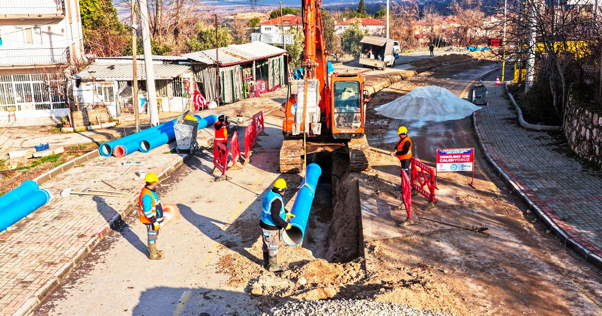 HONAZ'A 32 MİLYONLUK İÇME SUYU YATIRIMI
