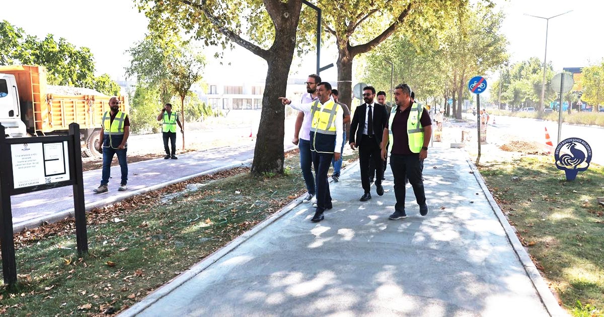 KOŞU YOLU YENİLENİYOR