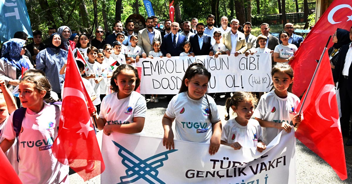 TÜGVA YAZ OKULU RENKLENDİ