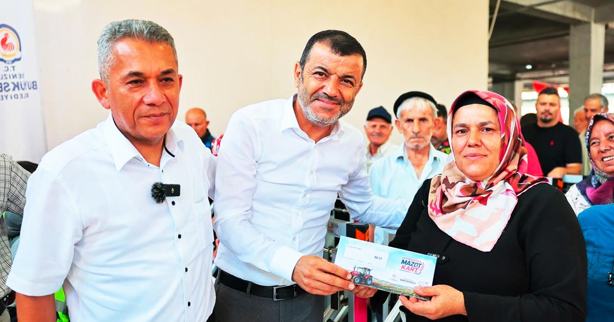 DENİZLİ’DE 10 BİN 66 ÜRETİCİYE 704 BİN 880 LİTRE MAZOT DESTEĞİ