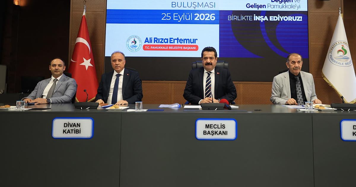 PAMUKKALE’DE MUHTARLAR BULUŞMASI