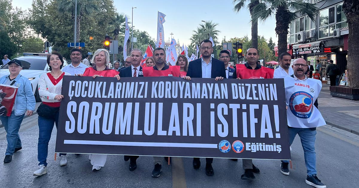 EĞİTİM-İŞ’TEN GÜVENLİ OKUL ÇAĞRISI