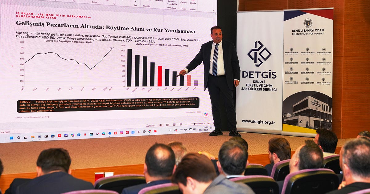 TEKSTİL VE HAZIR GİYİM SEKTÖRÜ DENİZLİ’DE TEKSPEKTİF’TE BULUŞTU