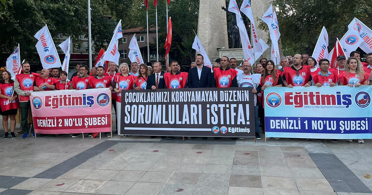 EĞİTİM-İŞ’TEN GÜVENLİ OKUL ÇAĞRISI