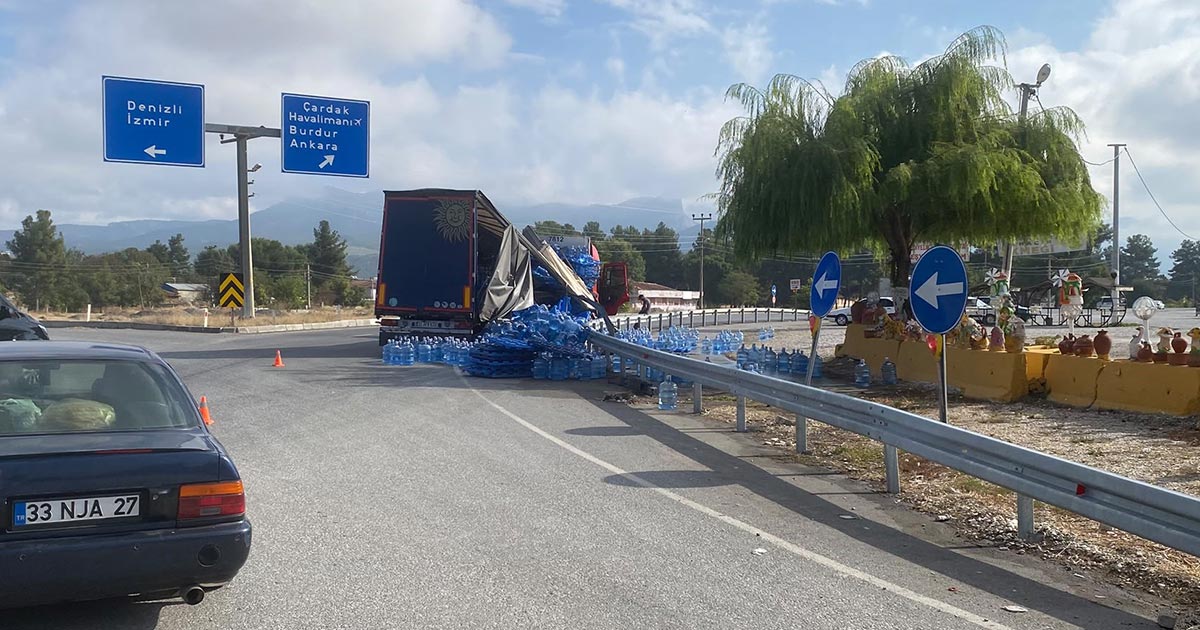 DORSE PARÇALANDI SULAR ETRAFA SAÇILDI