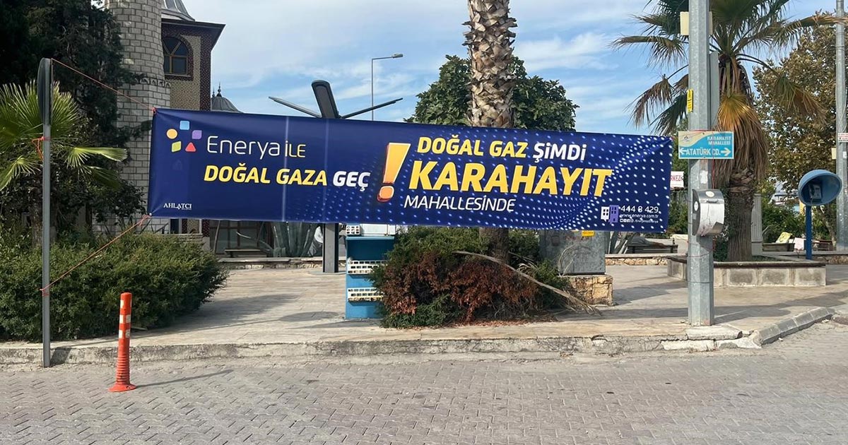 KARAHAYIT’A DOĞAL GAZ MÜJDESİ