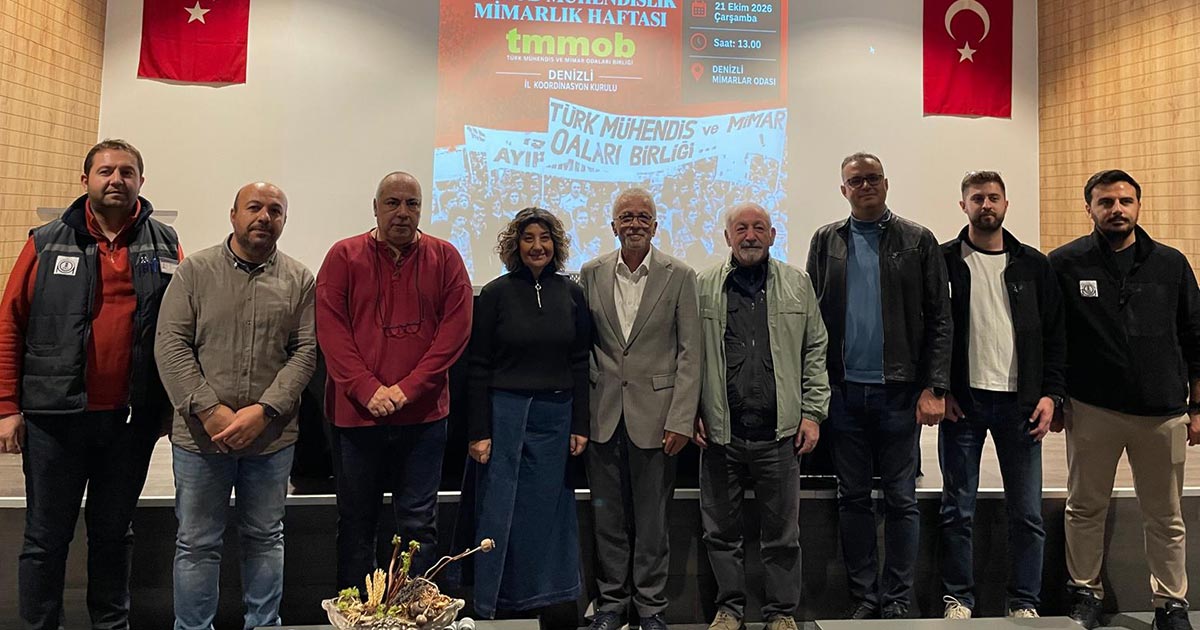 “MÜHENDİSLİK VE MİMARLIK EMEĞİNE SAHİP ÇIKIYORUZ!”