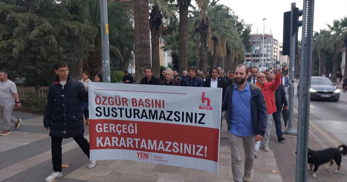 “ÖZGÜR BASININ SUSTURULMASINA KARŞIYIZ”