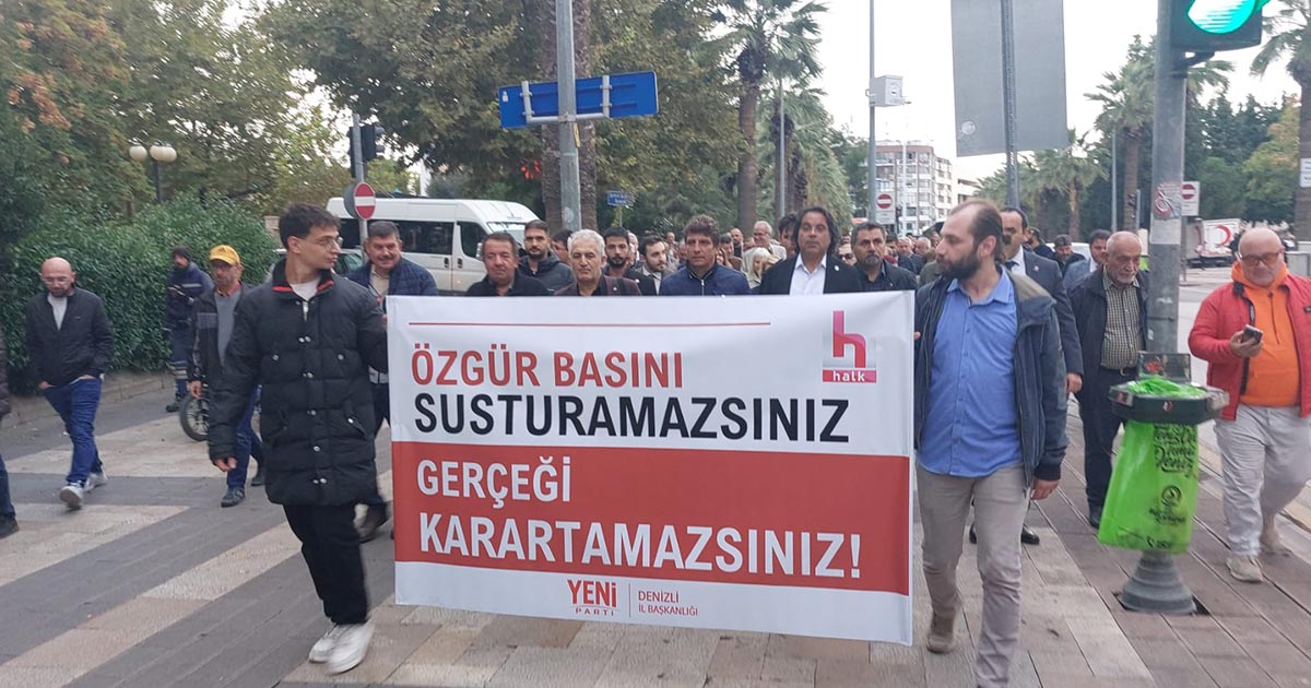 “ÖZGÜR BASININ SUSTURULMASINA KARŞIYIZ”