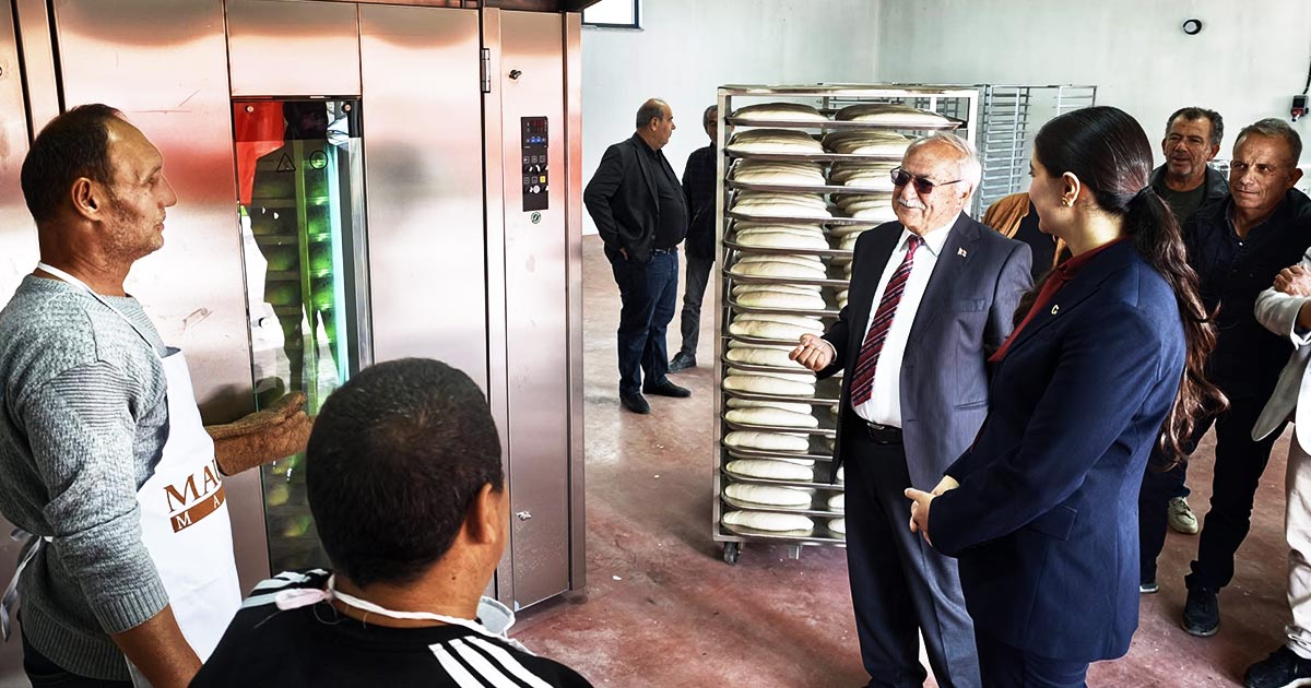GÜLSEVER EKMEK FIRINI AÇTI