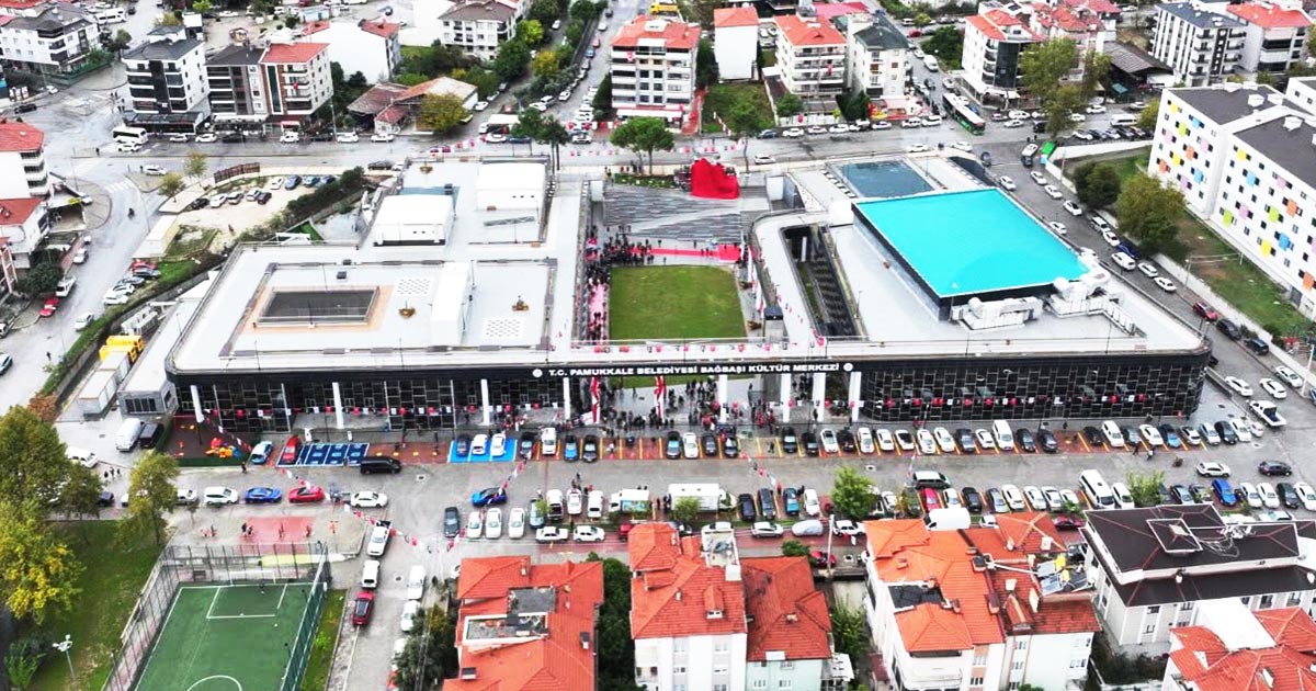 BAĞBAŞI KÜLTÜR MERKEZİ TÖRENLE AÇILDI