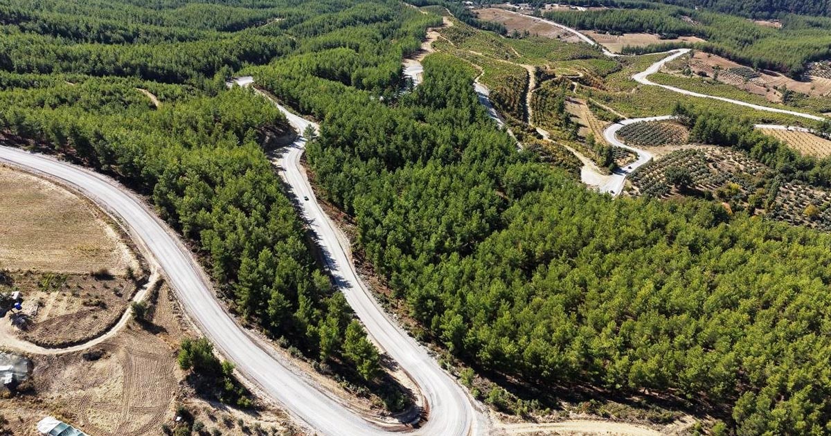 KALE’DE 14 KİLOMETRELİK GÜLBAĞLIK YOLU ULAŞIMA AÇILDI