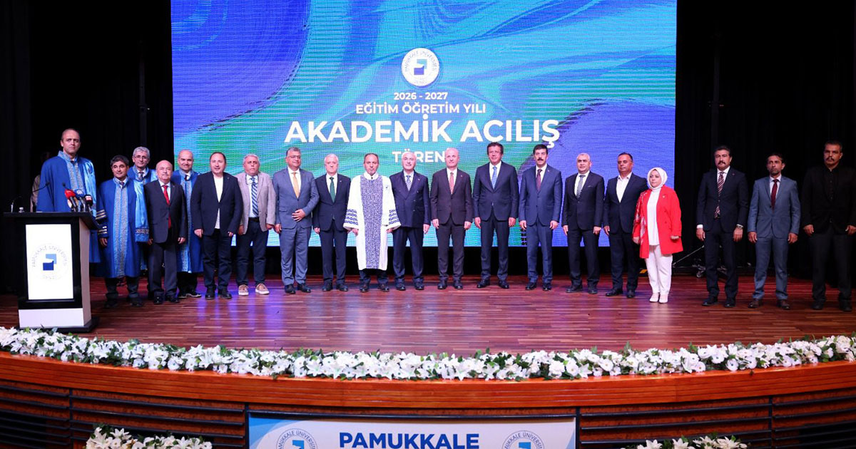 YÖK BAŞKANI EROL ÖZVAR PAÜ SENATOSUNA BAŞKANLIK ETTİ