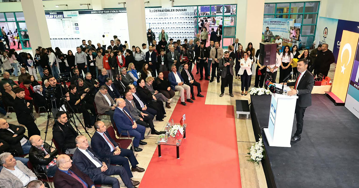 TÜYAP DENİZLİ KİTAP FUARI KAPILARINI AÇTI